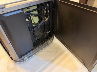 Caja PC Cooler Master Aluminio Cristal Templado
