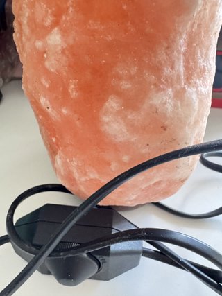 Lampada Sale Arancione Himalaya