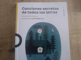 Libro texto Canciones secretas de todas las letras