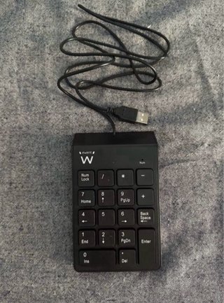Teclado Numérico EWENT USB Negro
