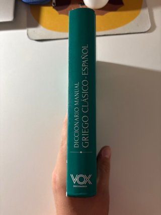 Diccionario manual griego clásico-español