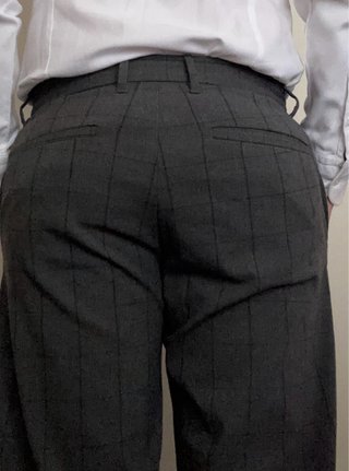 Pantalón de vestir hombre talla 42 gris
