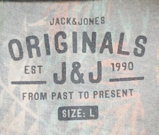 Camiseta Jack & Jones manga corta estampada