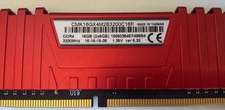 Corsair Vengeance LPX DDR4 16GB (2x8GB) 3200MHz