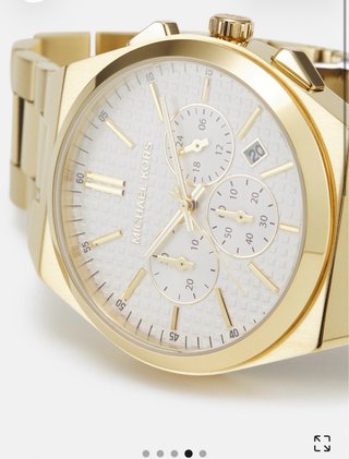 Reloj Michael Kors Dorado y Blanco