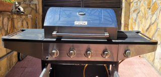 Barbacoa Gas NOK 4 Fuegos + Lateral