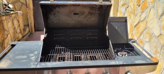 Barbacoa Gas NOK 4 Fuegos + Lateral