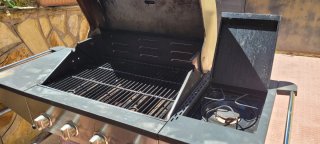 Barbacoa Gas NOK 4 Fuegos + Lateral