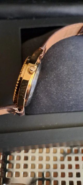 Orologio Citizen Automatico Oro Pelle Marrone