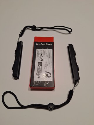 Joy-Con Compatibles Estilo Fuego + Correas
