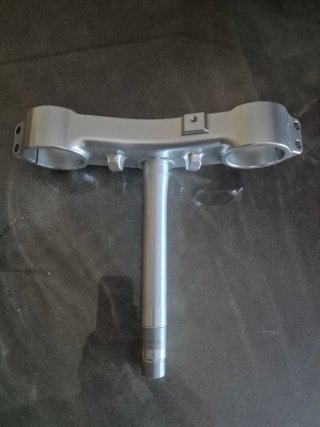 Abrazadera Horquilla Yamaha Plata