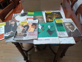 Lote de 7 revistas de Blanco y Negro