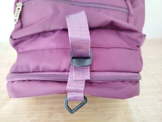 Mochila ciruela gimnasio/senderismo