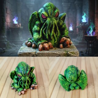 Pack Rol La Llamada de Cthulhu + Figura