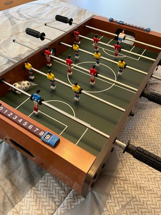 Futbolín de mesa