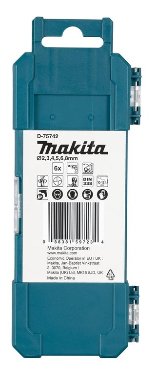 Makita brocas metal duraderas construcción