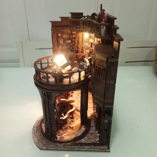 Miniatura librería DIY