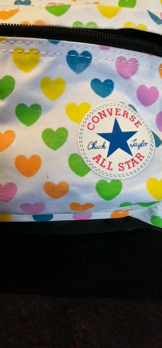 Mochila Converse Infantil Corazones Multicolor