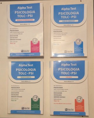Kit Completo Alpha Test TOLC-PSI/TOLC-SU