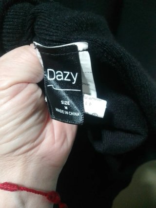 Falda larga Dazy negra talla única