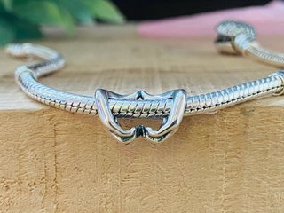 Charm Manos Corazón Love You Amor - Plata