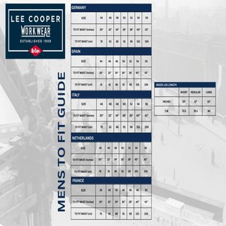 Pantaloni corti da lavoro Lee Cooper per uomo