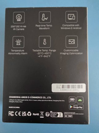 Cámara Térmica AMPBANK M256 IR 256x192 HD 25Hz.