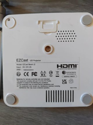 Proyector Portátil Texas Instruments J2 122259