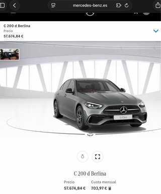 Mercedes c200d amg night