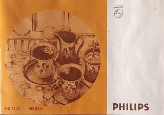 Cafetera Philips HD 5141 Vintage