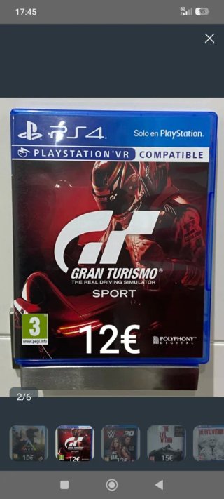 Juego PS4 Gran Turismo Sport