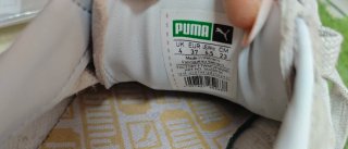 Tenis Puma Suede celeste/Gris