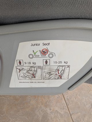 Silla Coche BMW Junior Seat ISOFIX