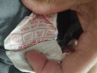 Pantalones de trabajo azules