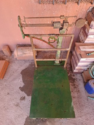 Antigua Báscula Hija de Alfonso García 500kg