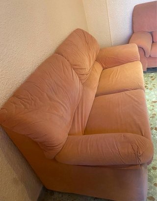 Conjunto Sofás 2 y 3 Plazas Naranja
