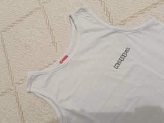 Canotte Kappa S/M Nero Bianco
