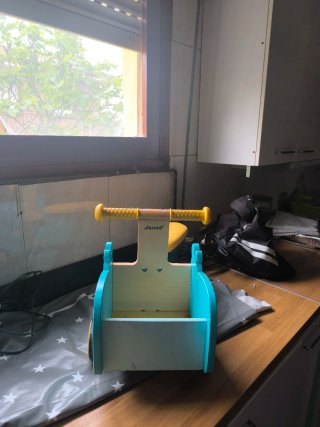 Correpasillos hipopótamo madera Janod