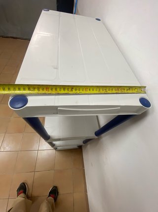 Estantería de PVC Azul y Gris