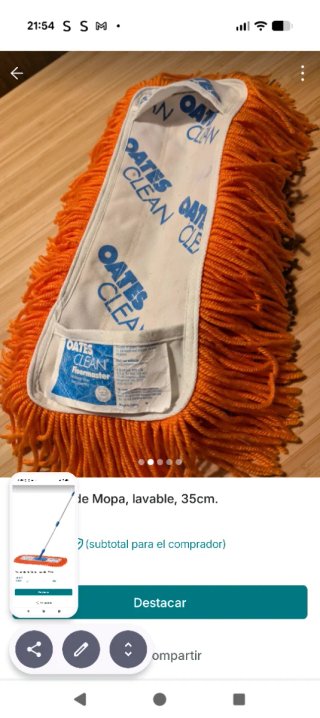 Mopas de limpieza , 3 tipos