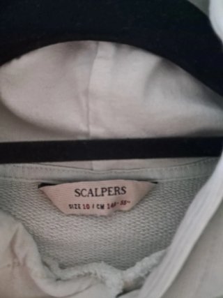 Sudadera infantil calavera marca Scalpers talla 10