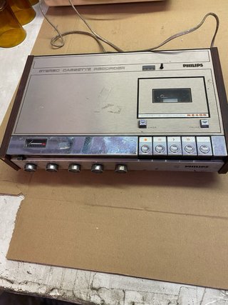 Casetera Grabadora Philips Vintage