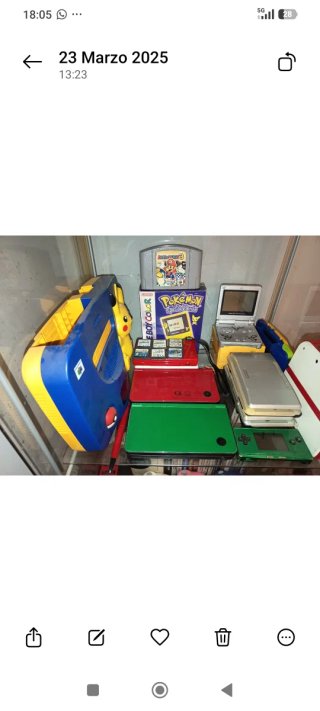 Colección de consola y videojuegos Nintendo