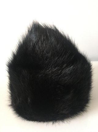 Gorro de piel natural