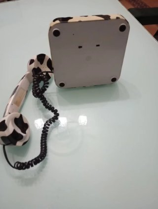 Teléfono Vintage Diseño Animal Print