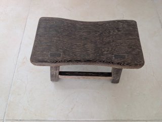 Banco artesanal madera maciza dura