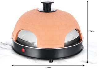 Horno para pizza terracota