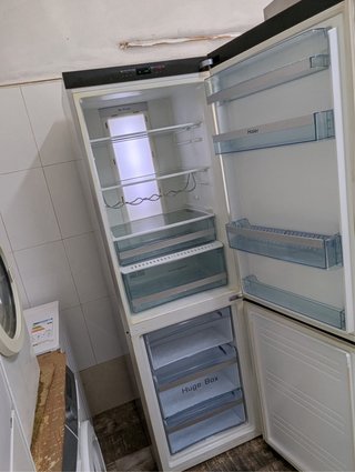 Nevera Haier Gris