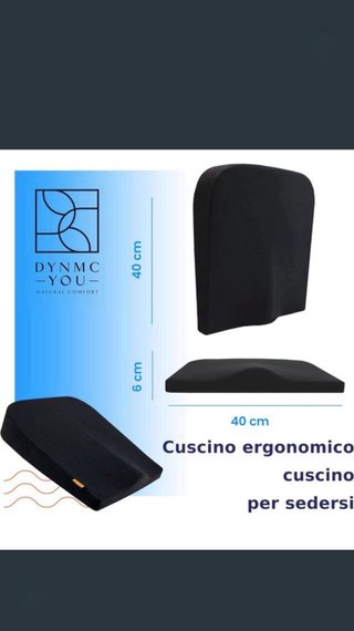 Cuscino ergonomico per schiena