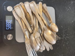 Servizio posate Argento 800 per 6 persone